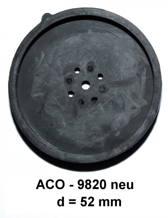 Ersatzmembran ACO-9730 neue Version 2 Stueck